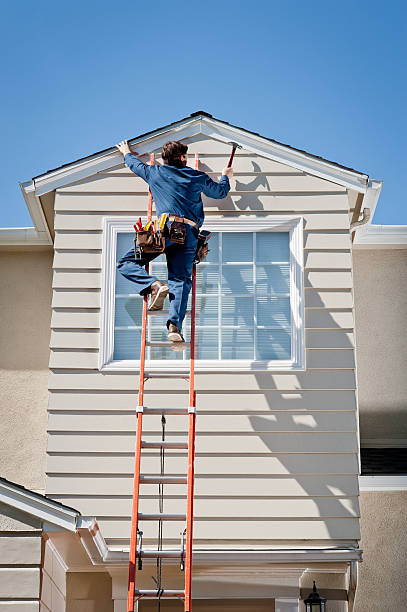 Storm Damage Siding Repair in Bawcomville, LA